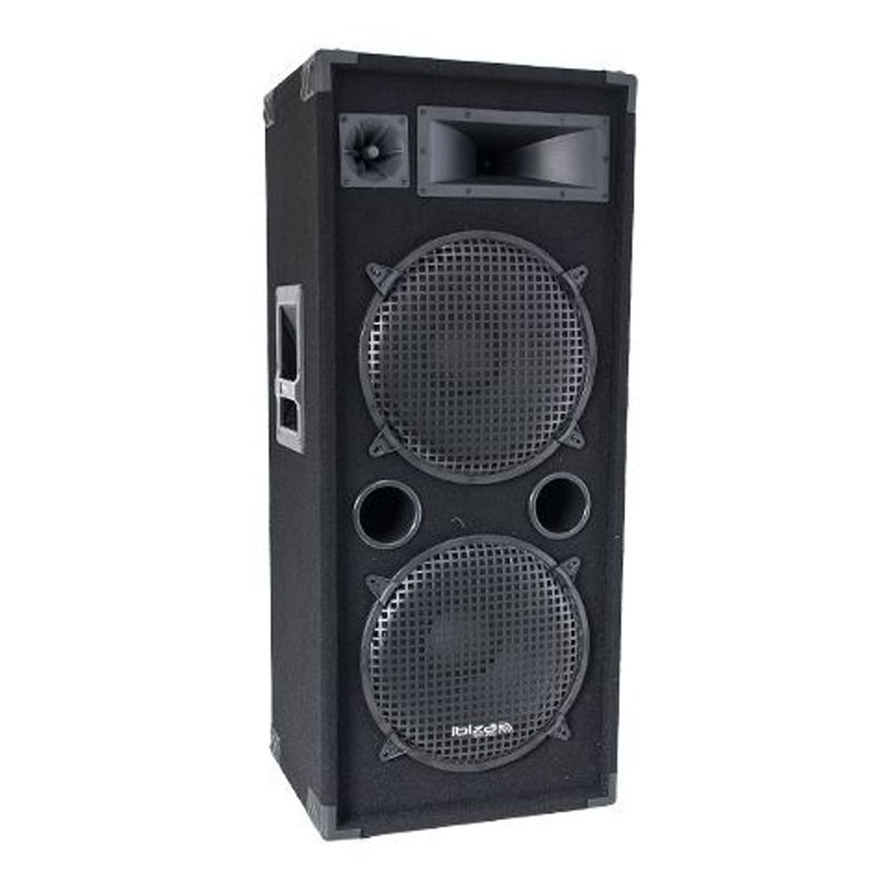rhyme pinch Rhythmic Reveno.ro - Boxa bass-reflex cu 3 cai Ibiza Sound, 400 W RMS, 8 ohm, 89 dB,  20 Hz - 20 kH, woofer 2 x 12 inch ieftina